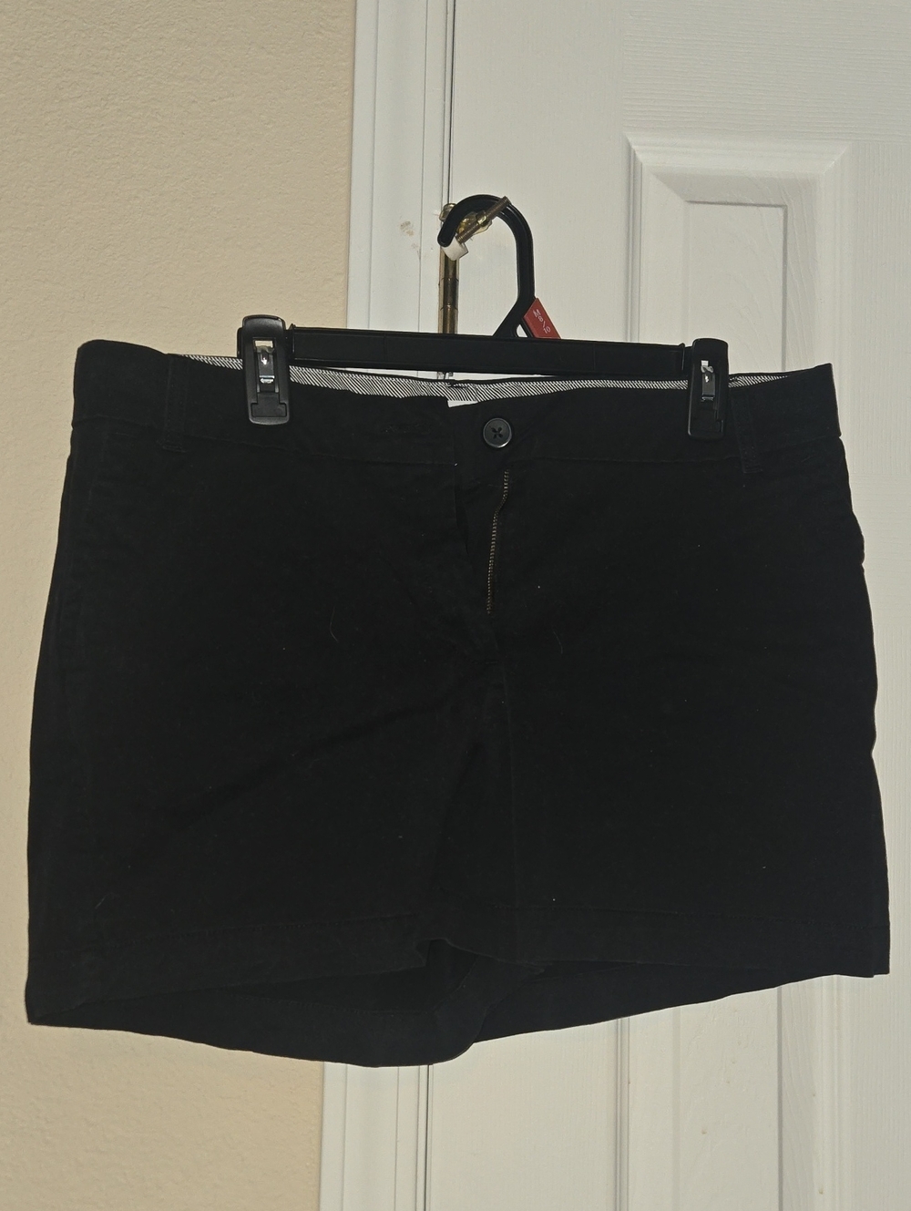 crown & ivy Black Denim Jean Shorts